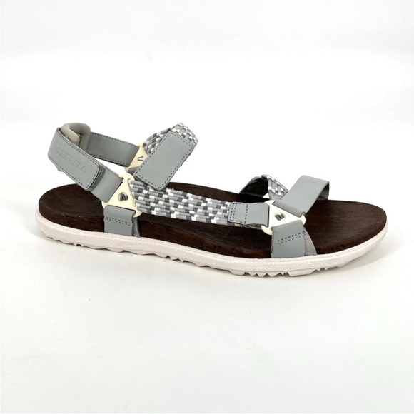 Merrell Sandals Womens Size 10 Gray Adjustable Straps Outdoor Active - Picture 1 of 10